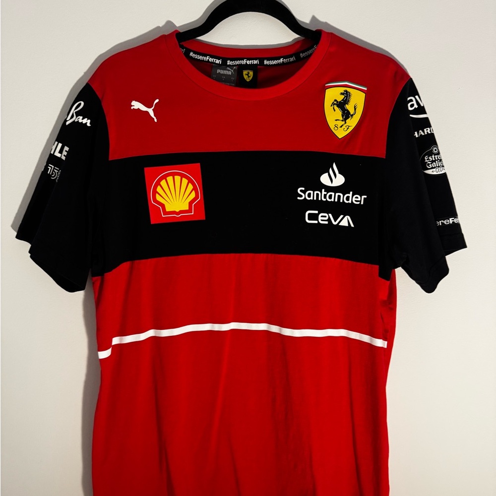 Charles Leclerc Scuderia Ferrari F1 Team Shirt